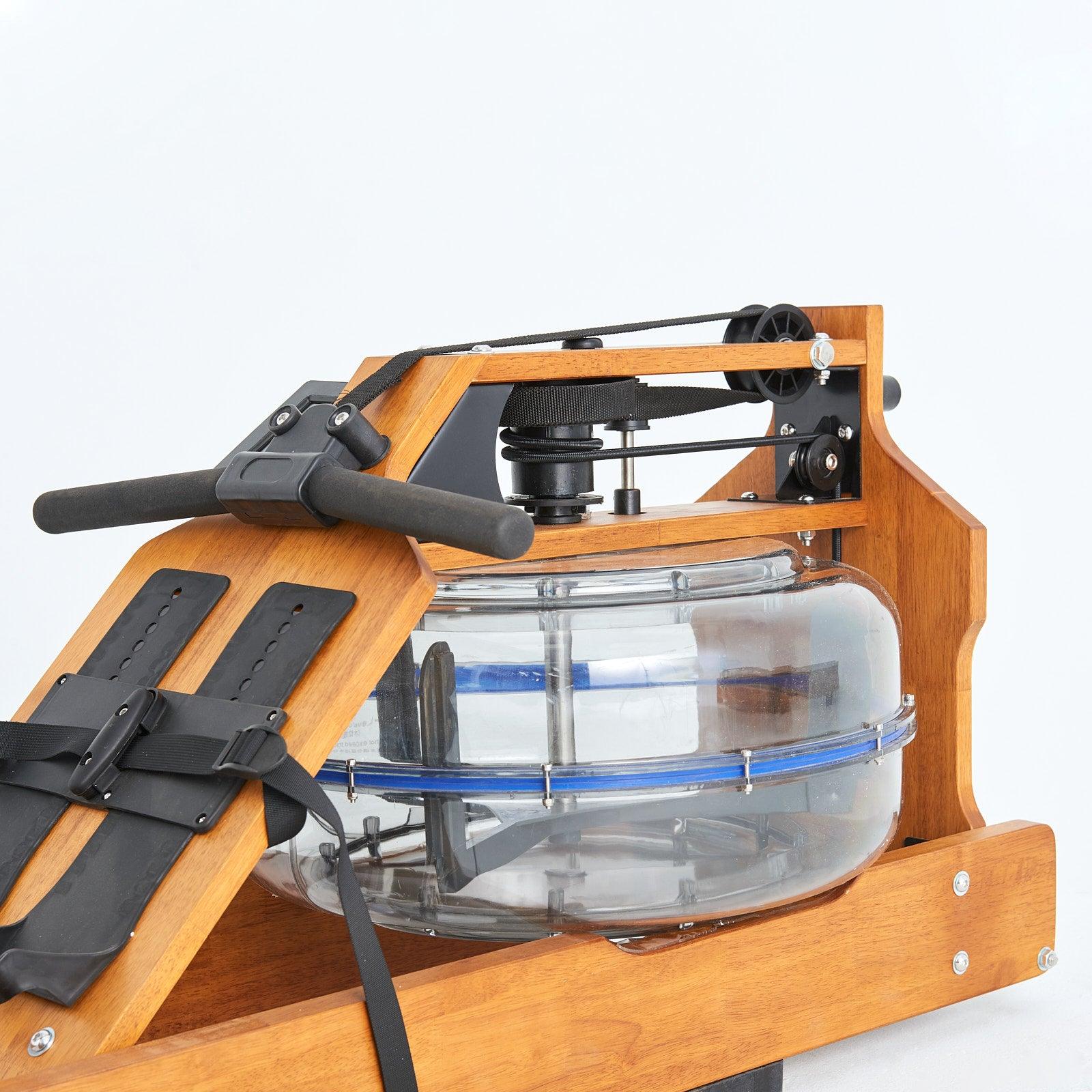 Wooden Water Rowing Machine - Montreal Fitness