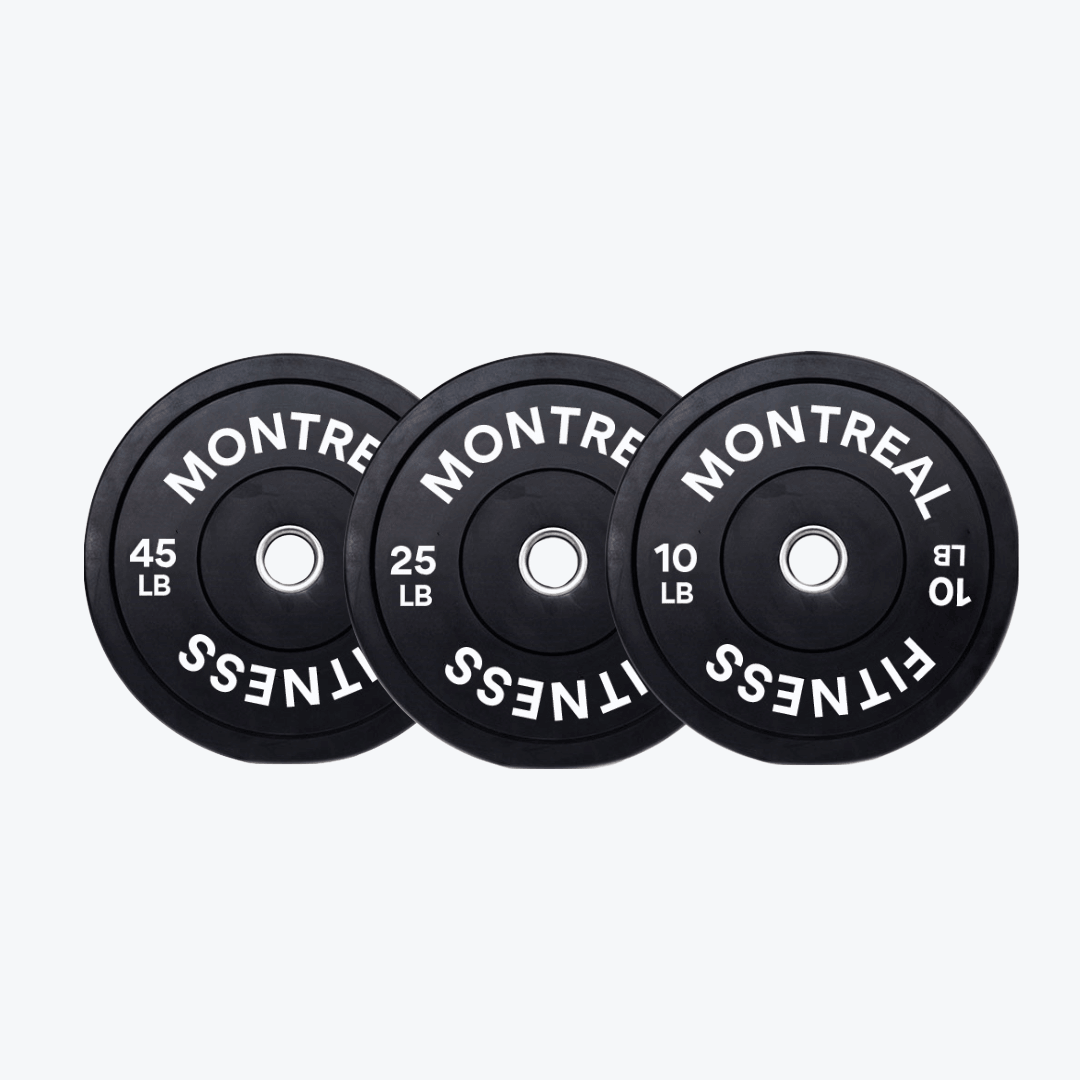 all the best Dishonesty harm Bumper Plates 10lbs, 25lbs & 45lbs - Montreal Fitness
