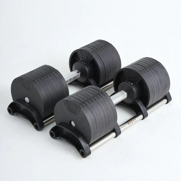 Ultimate Bundle: 2 Adjustable 5-70 lbs Dumbbells + Bench