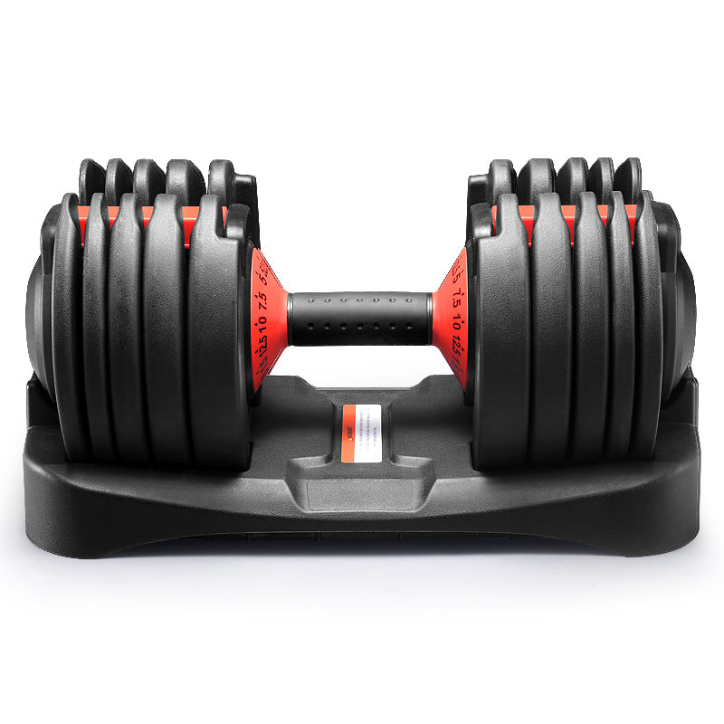 Ultimate set 2 Adjustable Dumbbells 5 52.5 lbs Montreal Fitness