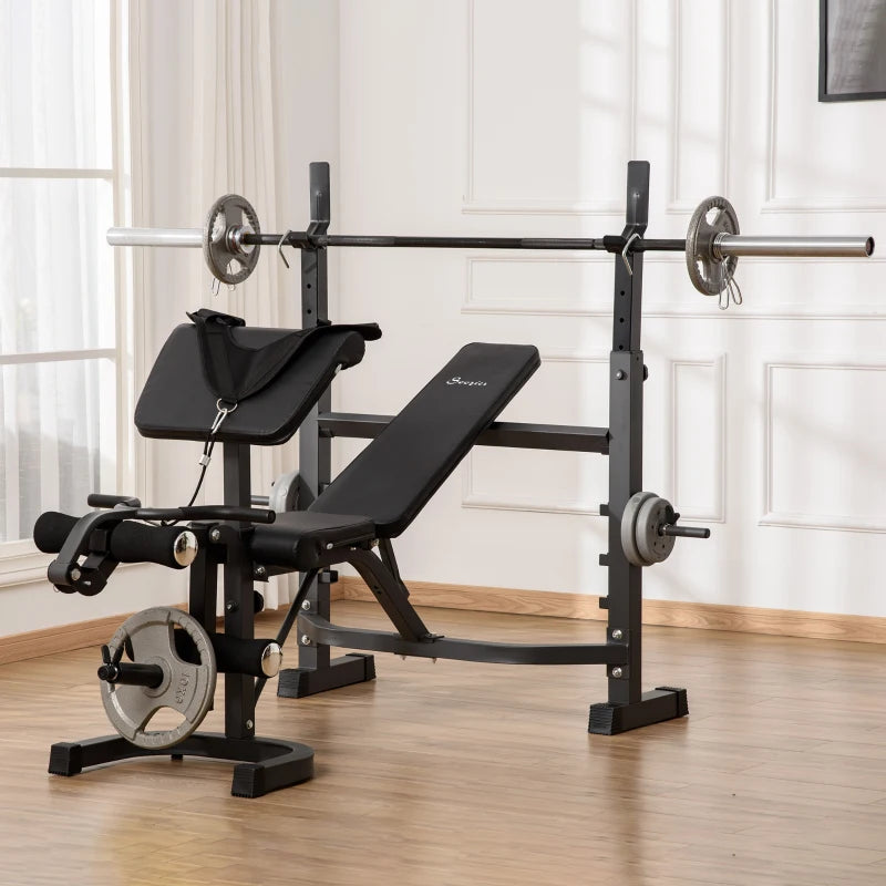 Multifunctional weight bench