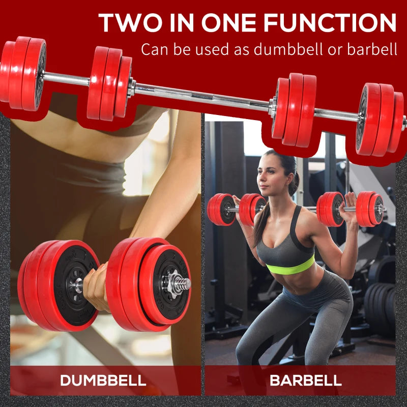 2 in 1 dumbbell barbell sale