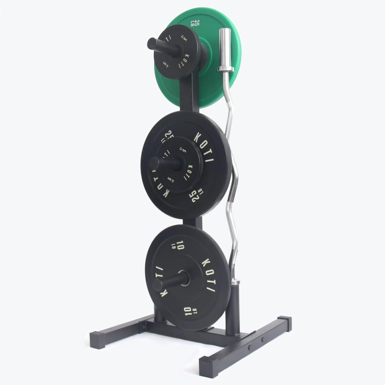 Plate & Barbell Rack - Montreal Fitness