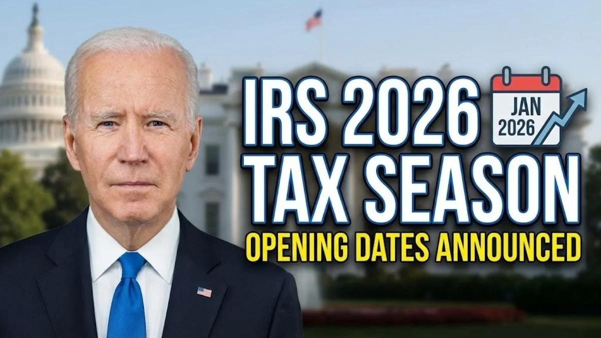 IRS 2026 Tax Season Opening Dates