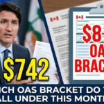 CRA $742 vs $816: Which OAS Bracket Do You Fall Under This Month?