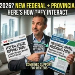 Renting in 2026? Here’s How New Federal and Provincial Supports Interact